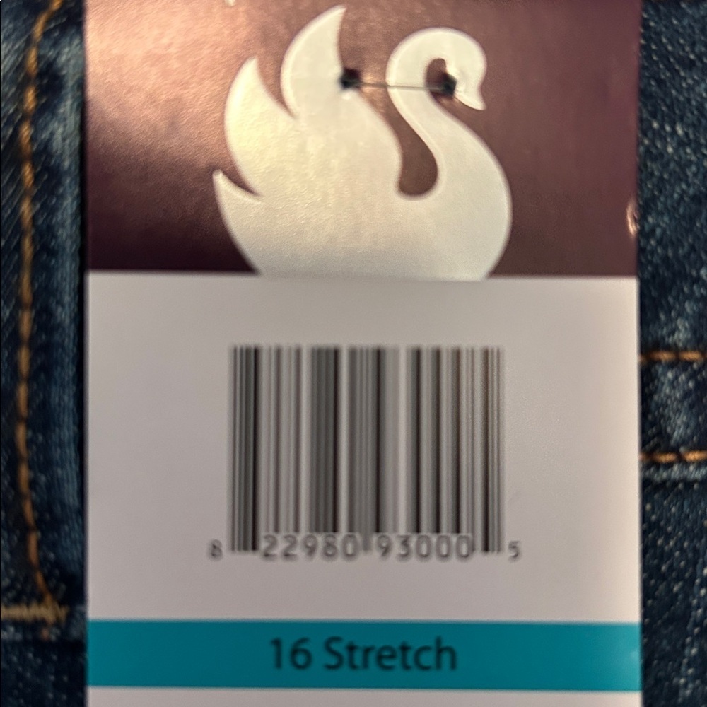 Gloria Vanderbilt Indigo Victoria Fit Boot Cut Stretch Jeans size 16 - Picture 7 of 7